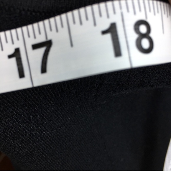 BCBGMAXAZRIA Black Cardigan & Shell Sweater Beaded Diamond Design Size M - Picture 15 of 16